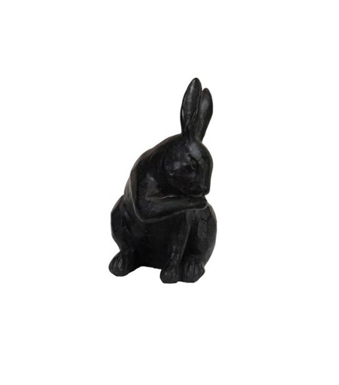 Rabbit Slouched Resin Decor