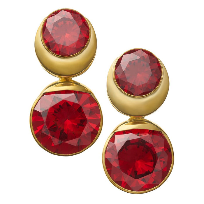 Red CZ Fused Weights