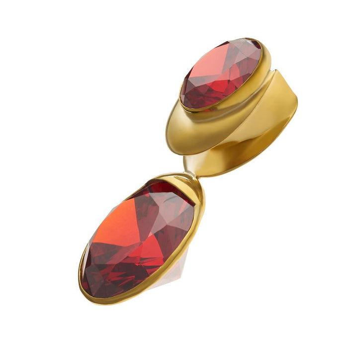 Red CZ Fused Weights