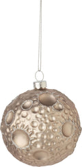 Silver Tree Home & Holiday -  Glass Moon Ornament, 3 in.