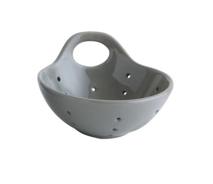 Stoneware Berry Bowl, Lt. Grey