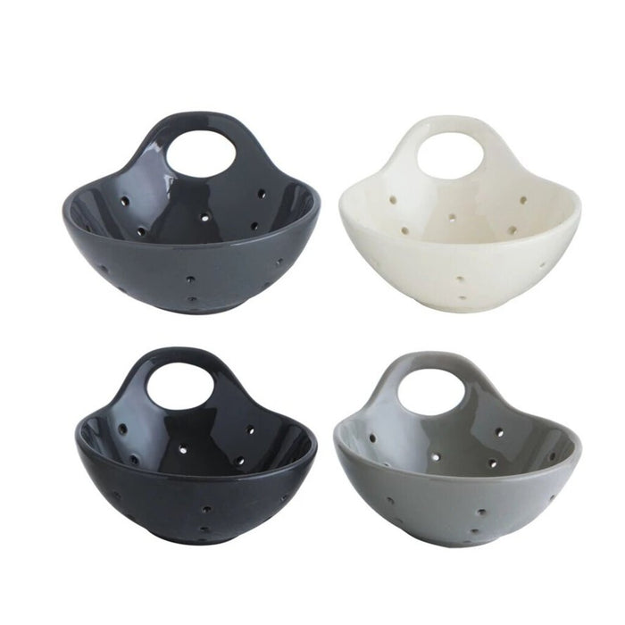 Stoneware Berry Bowl, Lt. Grey