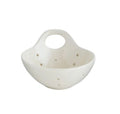 Stoneware Berry Bowl, White