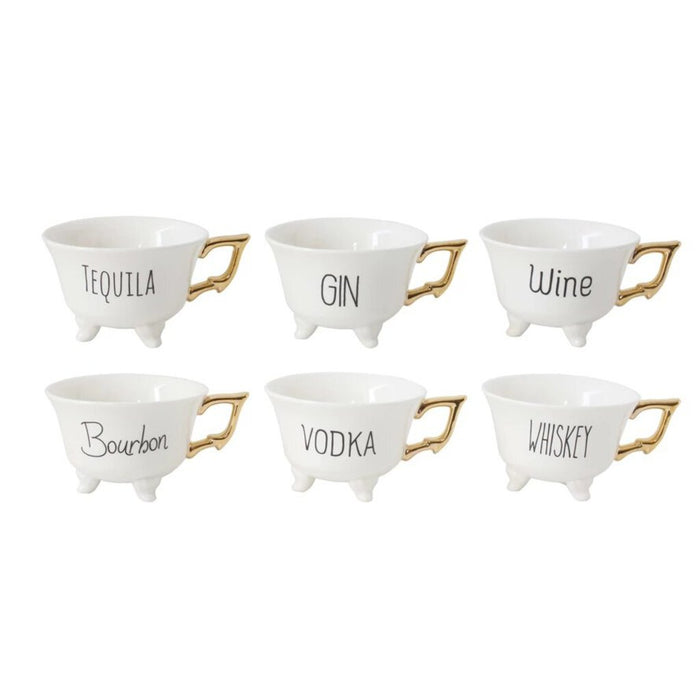 Stoneware Footed Teacup, Vodka