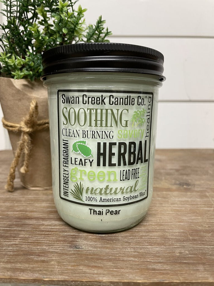Thai Pear: Swan Creek Candle Pantry Jar