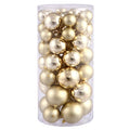 Vickerman - Vickerman 1.5"-2" Gold Balls Shiny/Matte 50/Box: Gold / Plastic / 1.5" - 2"