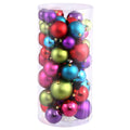 Vickerman - Vickerman 1.5"-2" Multi Balls Shiny/Matte 50/Box: Multicolor / Plastic / 1.5" - 2"