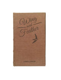 Wing and Feather, Book Storage Box 8 1/2"