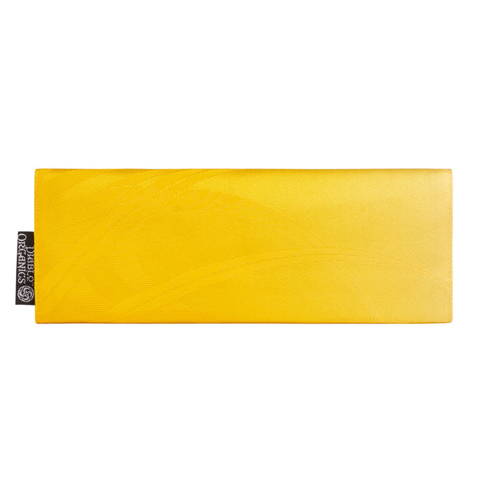 Yellow Sunshine Recycled Kimono Jewelry Pouch