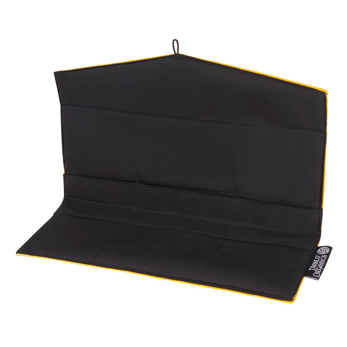 Yellow Sunshine Recycled Kimono Jewelry Pouch