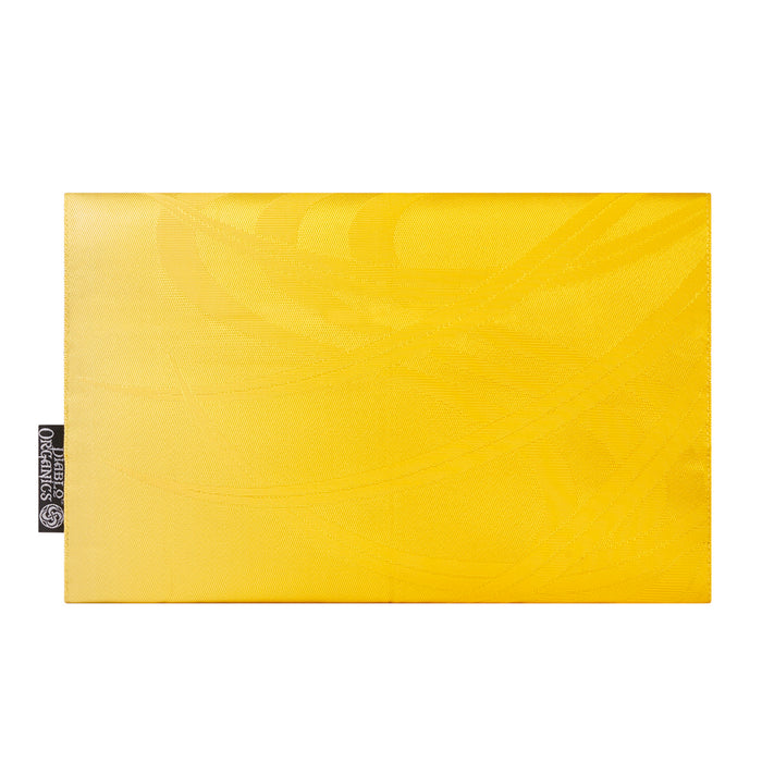 Yellow Sunshine Recycled Kimono Jewelry Pouch